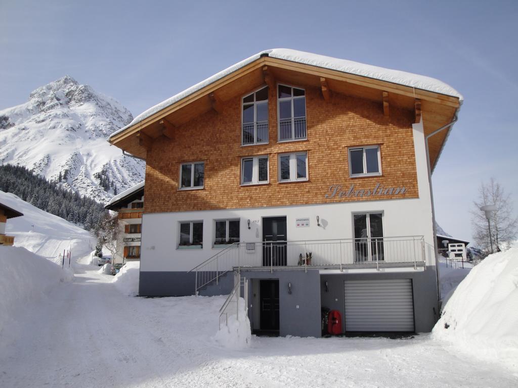 Ferienwohnung Haus Sebastian Lech am Arlberg Exterior foto